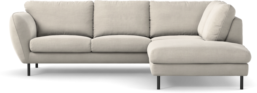 Madison Lux - 2-sits soffa med divan höger - Beige