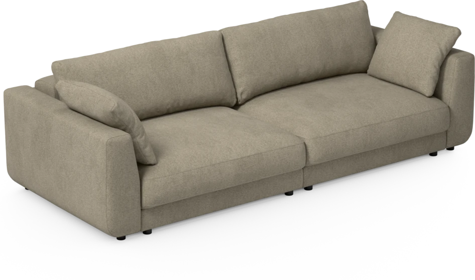 Amie - Bäddsoffa 4-sits - Grå
