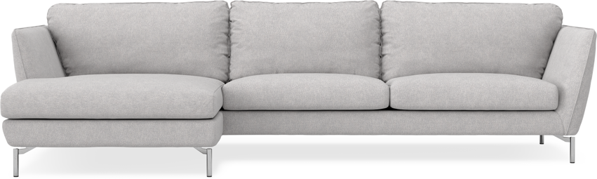 Madison - 3-sits soffa med schäslong vänster - Grå