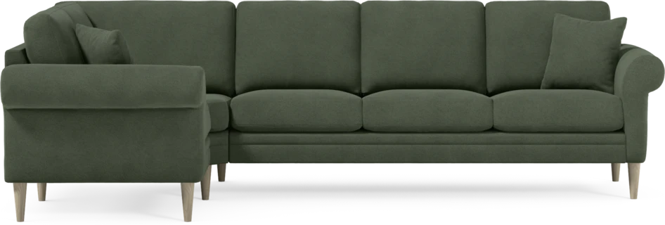 Eden - Hörnsoffa, 1+3-sits - Grön