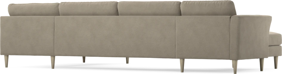 Bridge - 3-sits soffa med schäslong vänster och divan höger - Beige