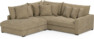 Rossi - 2-sits soffa med divan vänster - Beige