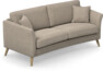 Eden - 2,5-sits soffa svängd - Beige