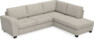 Friday - 2,5-sits soffa med divan höger - Beige