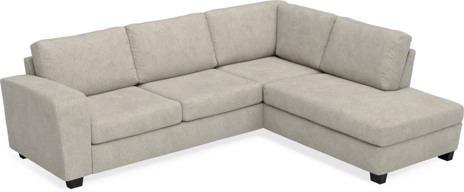 Friday - 2,5-sits soffa med divan höger - Beige