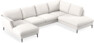 Madison Lux - 2-sits soffa med schäslong vänster och divan höger - Beige