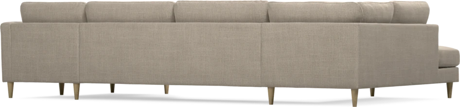 Bridge - 3-sits soffa med divan vänster och schäslong höger - Beige