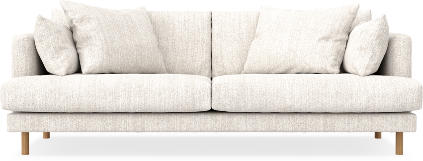 Harper - 3-sits soffa - Vit