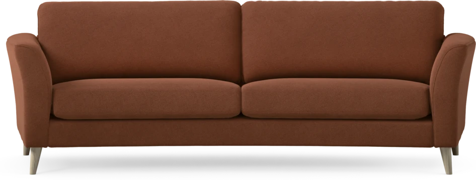 Bridge - 3-sits soffa svängd - Orange