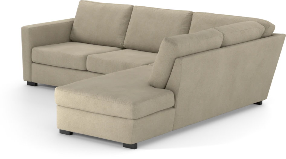 Friday - 2,5-sits soffa med divan höger - Beige
