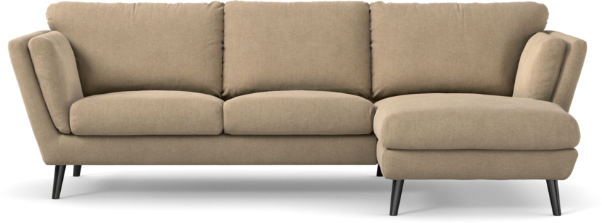 Madison - 2-sits soffa med schäslong höger - Beige