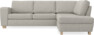 Friday - 2,5-sits soffa med divan höger - Beige