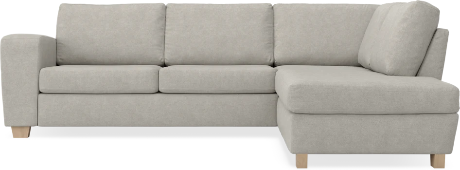 Friday - 2,5-sits soffa med divan höger - Beige