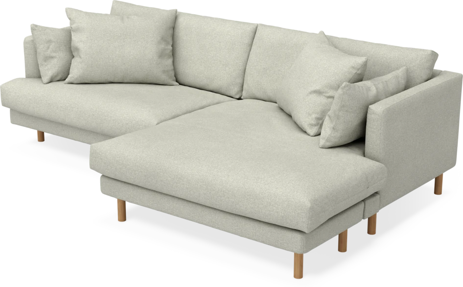 Harper - 4-sits med schäslong XL höger - Beige