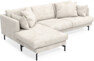 Harper - 4-sits med schäslong vänster - Beige