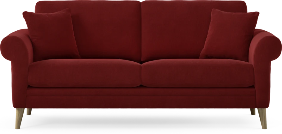 Eden - 2,5-sits soffa - Röd
