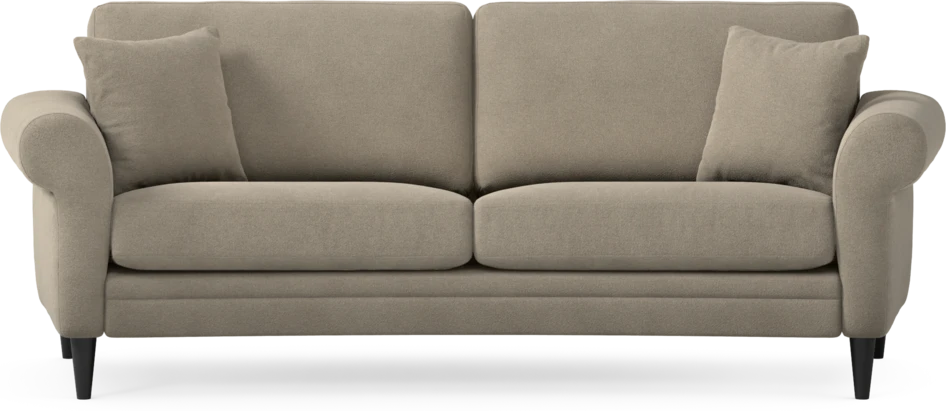 Eden - 2,5-sits soffa svängd - Beige