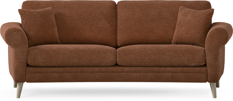 Eden - 2,5-sits soffa svängd - Orange
