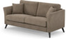 Eden - 2,5-sits soffa - Brun