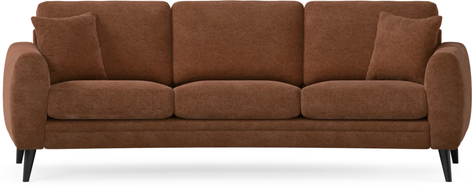 Eden - 3-sits soffa svängd - Orange
