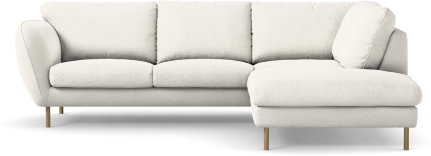 Madison Lux - 2-sits soffa med divan höger - Beige