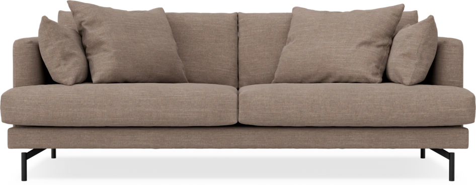 Harper - 3-sits soffa - Brun