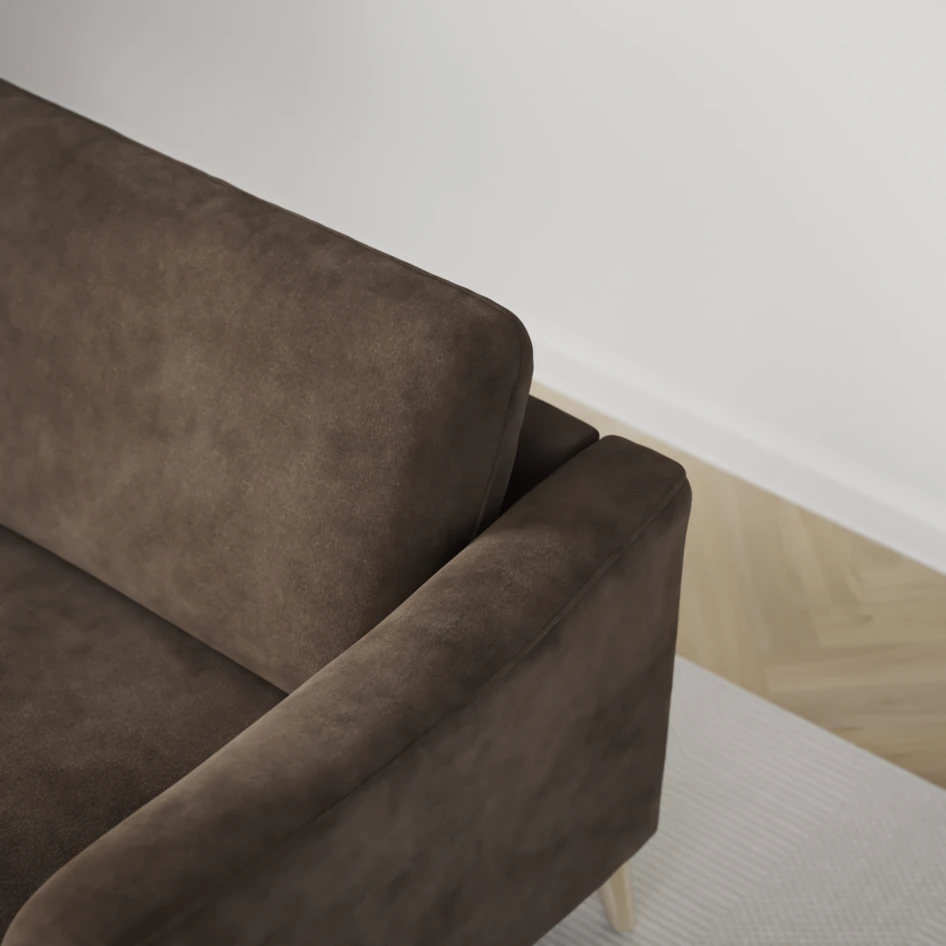 Bridge - 2-sits soffa - Brun