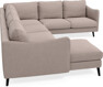Madison - Hörnsoffa med schäslong vänster - Beige