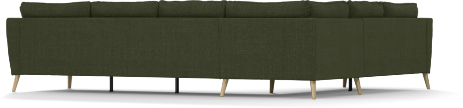 County - Hörnsoffa, 2+3-sits - Grön