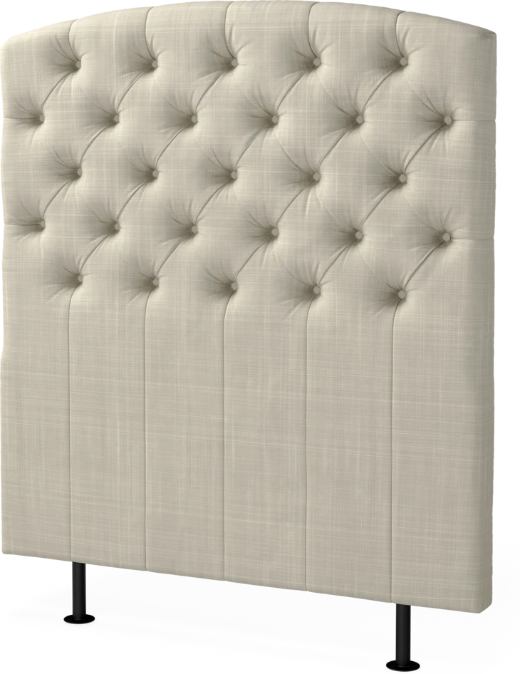 Cape välvd - Sänggavel , 90-210 cm - Beige