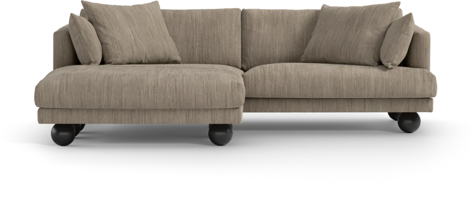 Harper - 4-sits med schäslong XL vänster - Beige