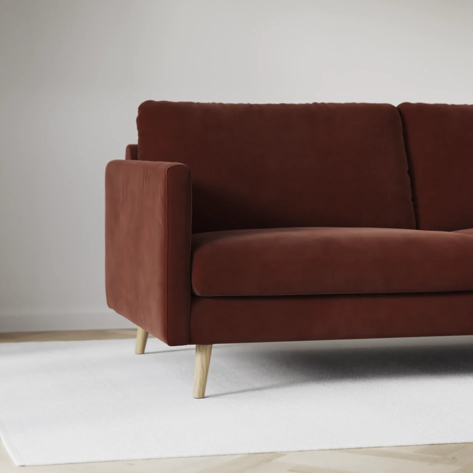 Madison Klädsel - Klädsel till 2-sits soffa - Orange