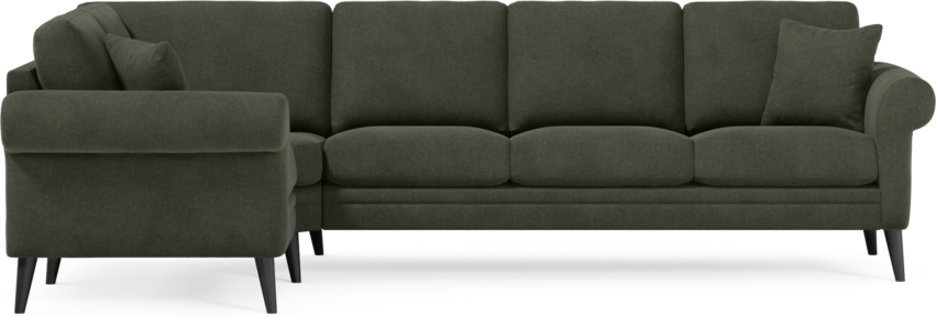 Eden - Hörnsoffa, 1+3-sits - Grön