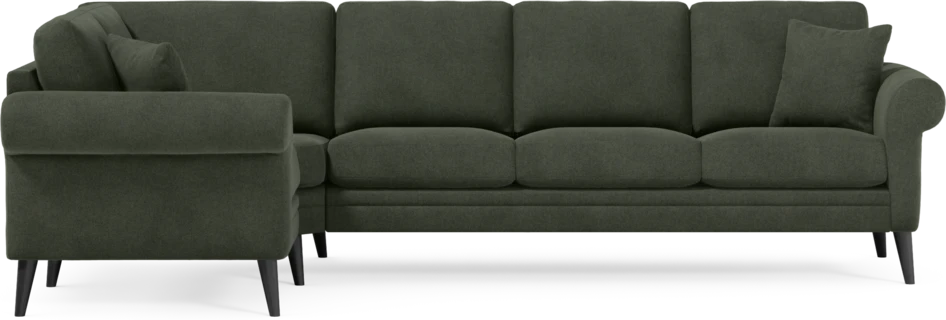 Eden - Hörnsoffa, 1+3-sits - Grön