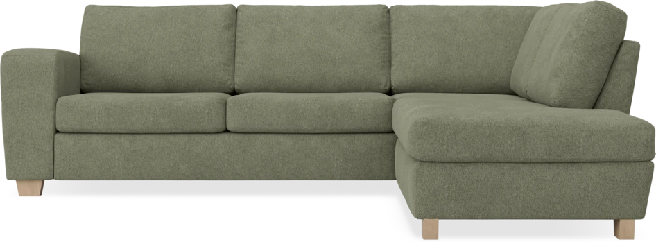Friday - 2,5-sits soffa med divan höger - Vit