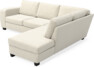 Friday - 2,5-sits soffa med divan höger - Beige