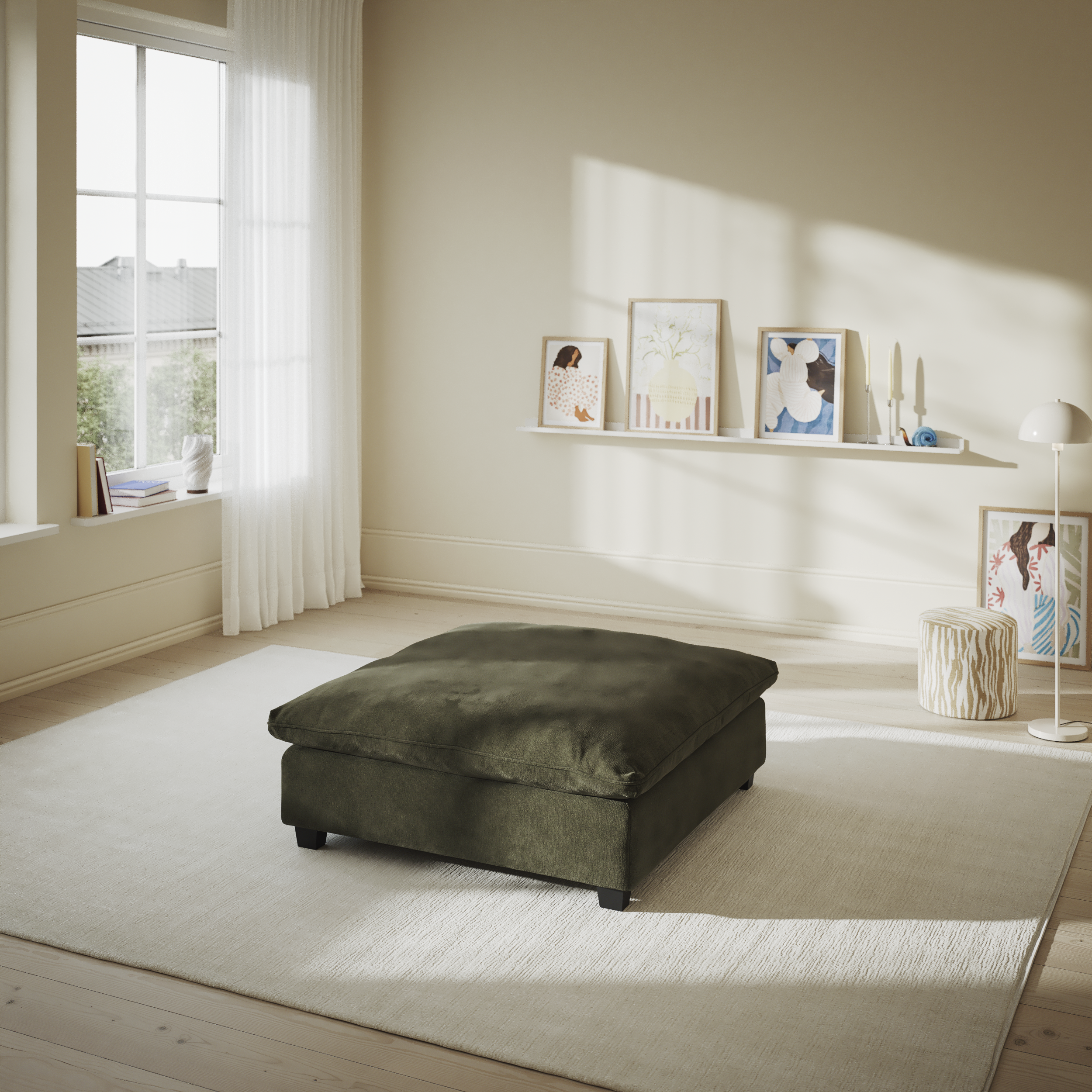 Bellora - Fotpall 105 - inspiration