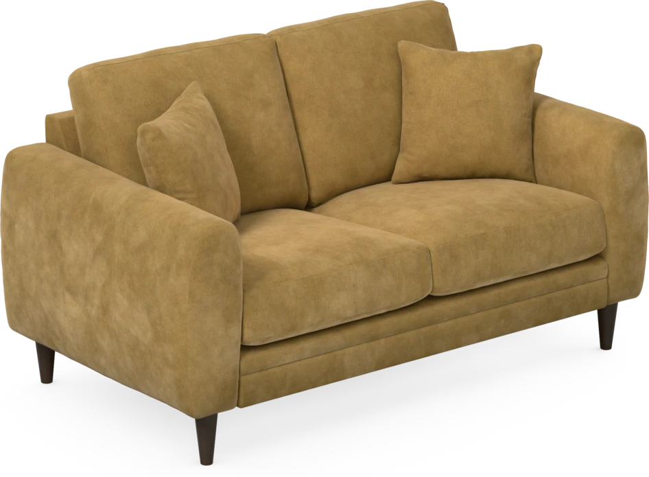 Eden - 2-sits soffa - Gul