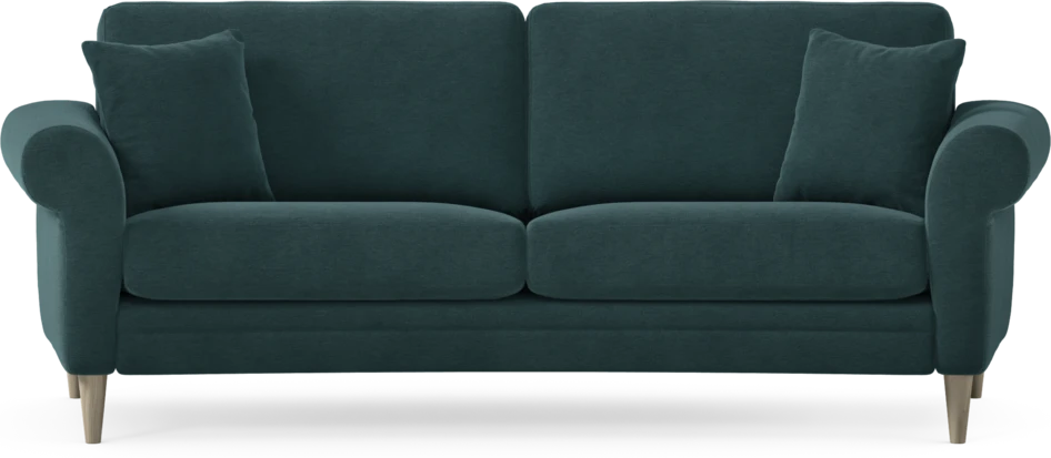 Eden - 2,5-sits soffa svängd - Blå