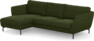 Madison Lux - 2-sits soffa med schäslong vänster - Grön