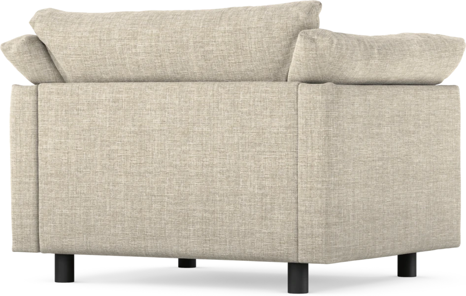 Cherrie - Fåtölj, fast klädsel - Beige