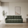 Bella - Bäddsoffa 3-sits - Grön