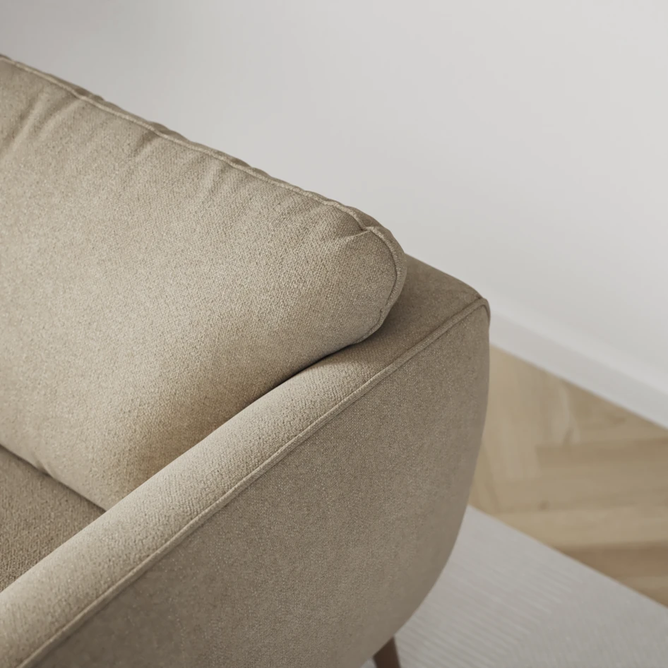 Madison - 2-sits soffa med divan vänster och schäslong höger - Beige