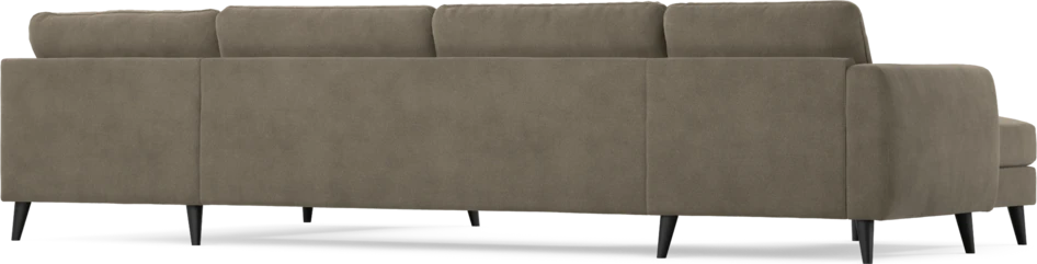 Bridge - 3-sits soffa med schäslong vänster och divan höger - Beige