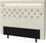 New York led - Sänggavel, 90-210 cm - Beige
