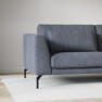 Willow - 3-sits soffa med divan vänster, fast klädsel - Blå