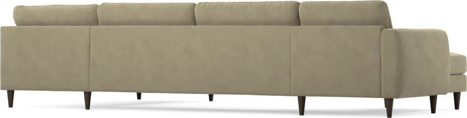 Bridge - 3-sits soffa med schäslong vänster och divan höger - Beige
