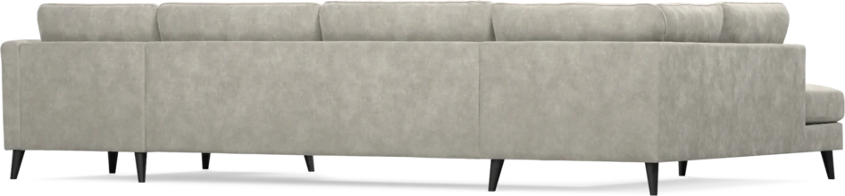 Bridge - 3-sits soffa med divan vänster och schäslong höger - Grå