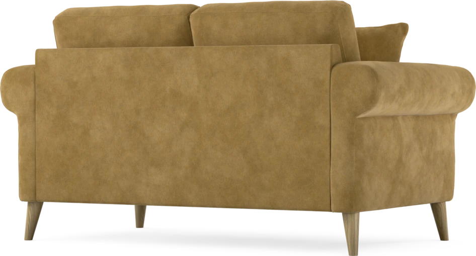 Eden - 2-sits soffa - Gul