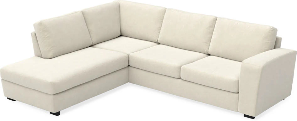 Friday - 2,5-sits soffa med divan vänster - Beige